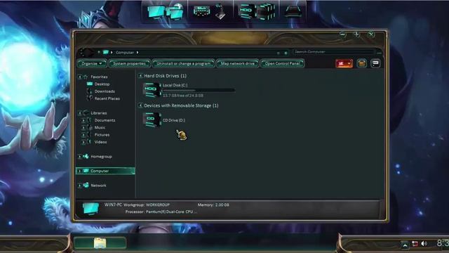SkinPack lol win7 смотреть онлайн