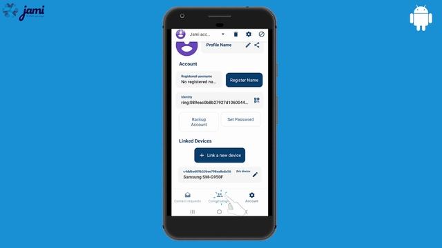 HOW TO CREATE A JAMI ACCOUNT ON Android смотреть онлайн