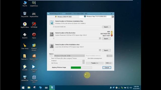Cài Win 10 trên hệ thống UEFI-GPT bằng WinNT Setup смотреть онлайн