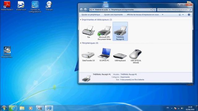 Comment installer une imprimante ticket thermique en série смотреть онлайн