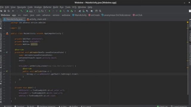 Browser Application | Advance Version | Android Studio Tutorial for Beginners in Hindi смотреть онлайн
