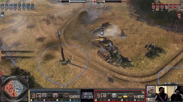 Company of Heroes 2: Kobal(British) vs AceHero(OKW) смотреть онлайн