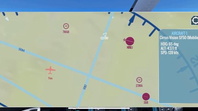 First flight in X-plane mobile with Ps4 controller смотреть онлайн