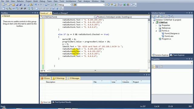 12th Class C# Form How To Create an Application For Testing System in Pashto Part2 смотреть онлайн