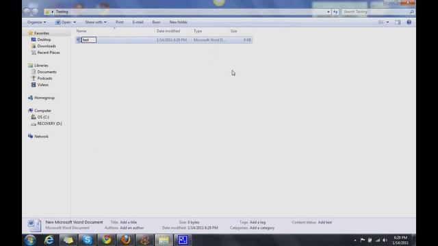 Possible Bug Windows 7/Microsoft Word 2010 смотреть онлайн