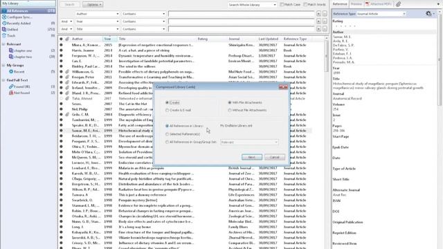 Backing up an Endnote library on Windows смотреть онлайн
