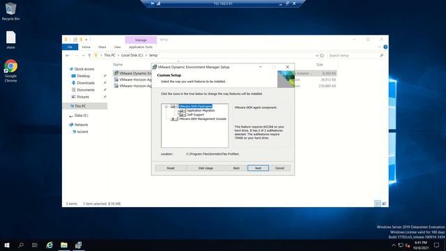 VMware Horizon - Dynamic Environment Manager Console Installation - 20 смотреть онлайн