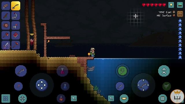 Let's Play Terraria (1.3) Mobile- GONE FISHING! Episode 8 смотреть онлайн
