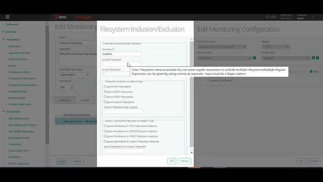 BMC TrueSight Monitoring (TSOM): FileSystem monitoring using Unix KM смотреть онлайн