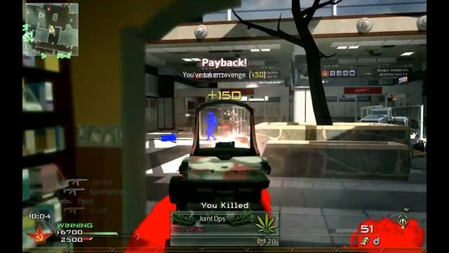 Call of Duty Modern Warefare 2 + Texture Hack (Gameplay) смотреть онлайн