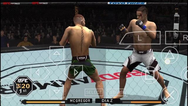 McGregor vs Diaz PSP UFC 4 смотреть онлайн