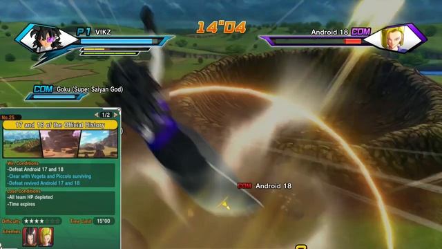 DragonBall Xenoverse Ultimate Attacks: How To Get Androids 17 + 18 SUPER ELECTRIC STRIKE ! смотреть онлайн