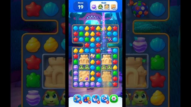 Aqua Match - 3 Puzzle Gameplay Walkthrough Area 4 Level 50-63 (Android) #gamingvideos