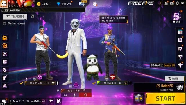 Free Fire Live | New Evo M1887 😱 | Play With AJ FF ❤️ смотреть онлайн