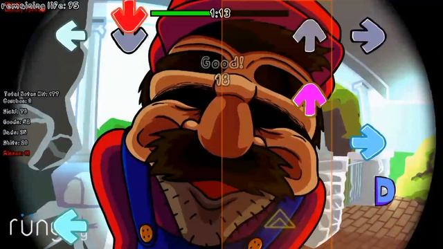 FNF Android: MOD V.S. Ring Cam Mario - Motion Has Been Detected DEMO [HARD/DIFÍCIL] смотреть онлайн