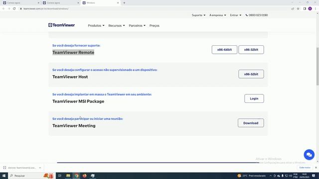 SINAPSE TECNOLOGIA - BAIXAR E INSTALAR O NOVO TEAMVIEWER (SEM ENROLAÇÃO) смотреть онлайн
