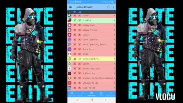 NO ROOT FIREWALL BETA - ESSE É O APP PARA DEIXA O PING DO SEU JOGO MAIS LEVE - PL4YELITE TUTORIAIS смотреть онлайн
