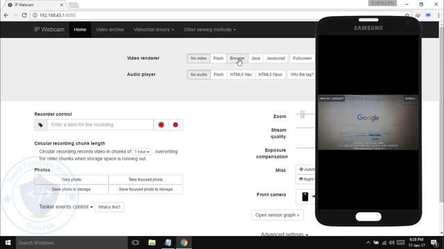 How to use Android Phone As Web Camera Tamil Tutorials_HD смотреть онлайн
