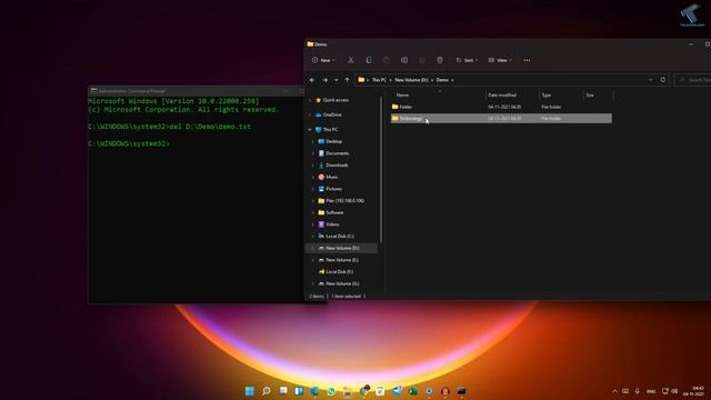 How To Force Delete Any Files or Folders in Windows 11 смотреть онлайн