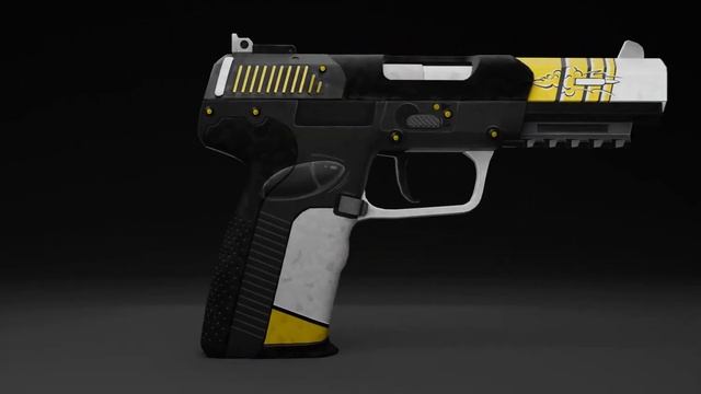Yellow Predator Skin Five Seven for CS:GO смотреть онлайн