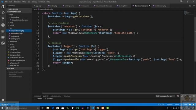 [Curso 2019 - Android Studio + PHP] Aula 07 - Utilizando resolução de Containers para as rotas смотреть онлайн