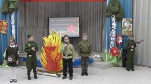 Выступление 3 "Д" Посвященное годовщине празднования 9 мая. школа 1259. 2021 г.