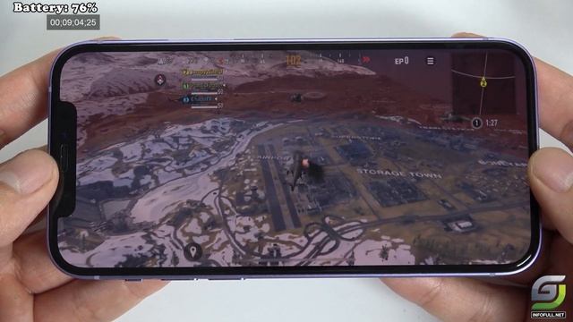 iPhone 12 test game Call of Duty Warzone Mobile | Apple A14 Bionic смотреть онлайн