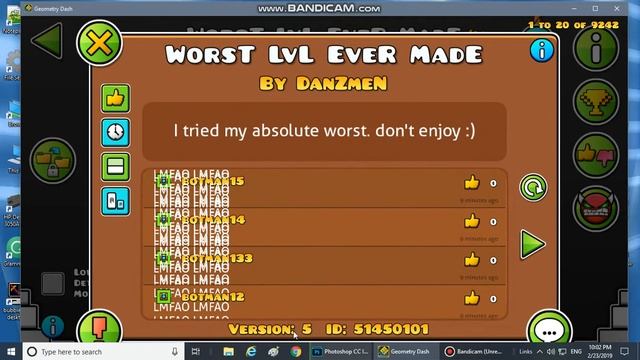The Bot Spam of Geometry Dash... смотреть онлайн