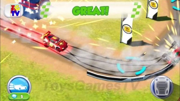 Cars Lightning McQueen vs Francesco Fast as Lightning