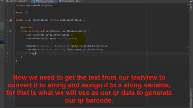 Generate QR and Barcode using TextView in Android Studio - QR and Barcode using Android Studio смотреть онлайн