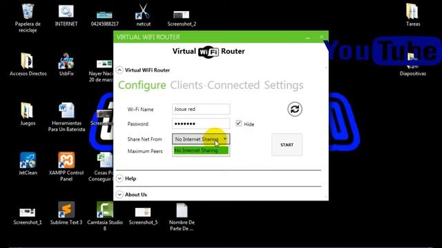 Como utilizar Virtual Wifi Router Josue gamerpro смотреть онлайн