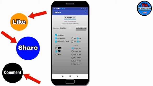 How to Show Date on Status Bar for Android phone | Notification Bar to Date Show Android phone смотреть онлайн