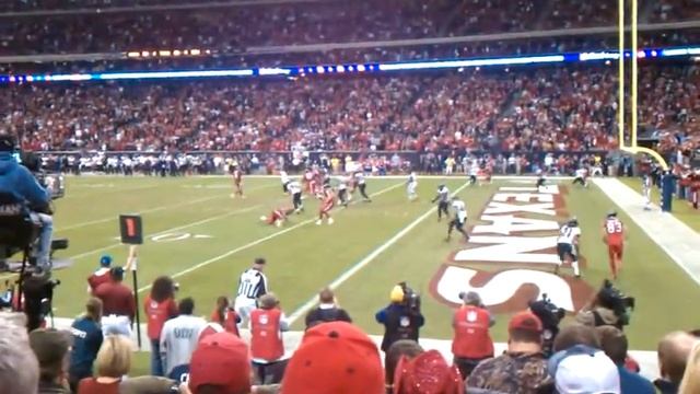 Jacoby Jones 2pt conversion in MNF game смотреть онлайн