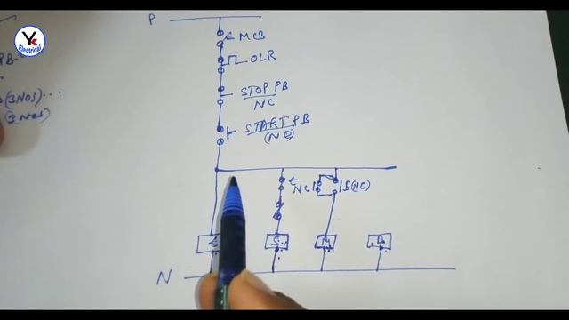 star delta starter control circuit diagram | star delta starter control wiring | star delta смотреть онлайн