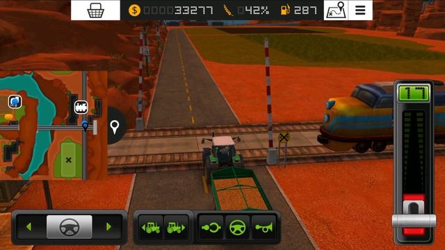 FARMING SIMULATOR 18 (iOs, Android) Part 1 | Working on the Farm with Harvester смотреть онлайн