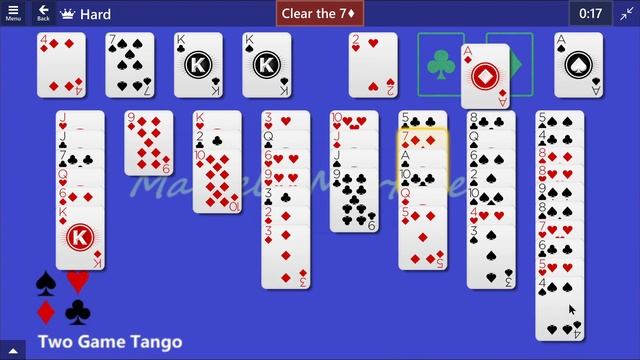 Two Game Tango Game #7 | April 3, 2024 Event | FreeCell Hard смотреть онлайн