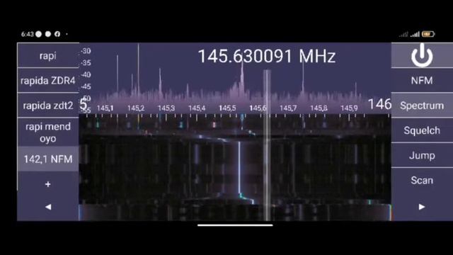 scan frekuensi radio amatir yang ada di Bali menggunakan rtl SDR Android смотреть онлайн