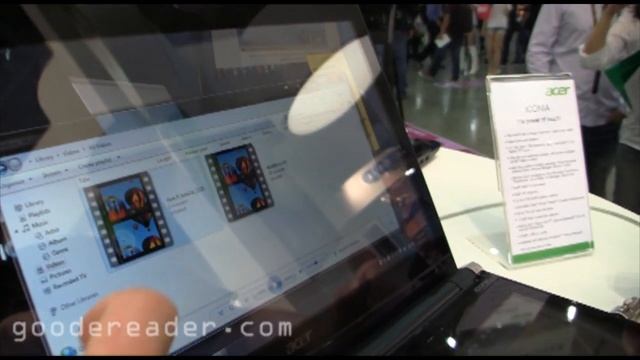 Acer Iconia Dual screen Touchbook смотреть онлайн