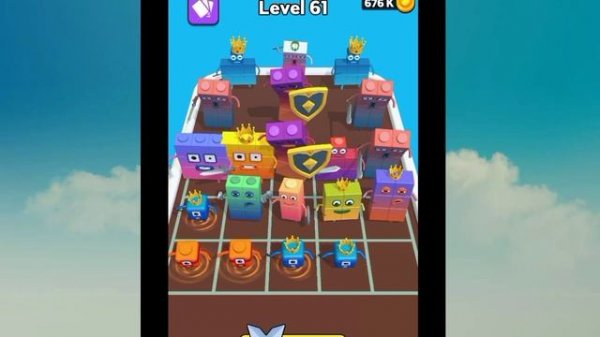 Merge Number Cube Lore : Fam Run Lv 55-77 "Alphabet Lore" Android gameplay