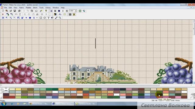 Pattern Maker V4 Pro - надпись для макетного робина  ч.2