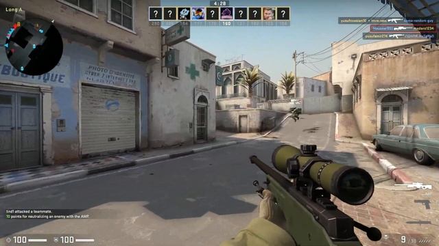 Counter-Strike: Global Offensive (2022) - Deathmatch with AWP Gameplay #2 (PC HD) [1080p60FPS] смотреть онлайн