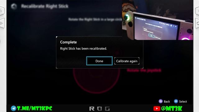 FIX DEADZONE | CALIBRATE CONTROLS | 900p | NEW ASUS ROG ALLY FIRMWARE UPDATE | NATIVE TOOL FROM ASU
