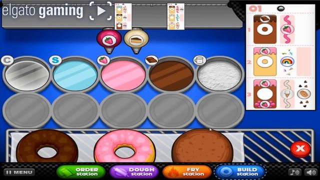 PAPA'S DONUTERIA: PLACER REDONDO Y AZUCARADO смотреть онлайн
