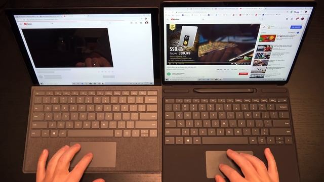 Microsoft Surface Pro X vs Surface Pro 7 смотреть онлайн