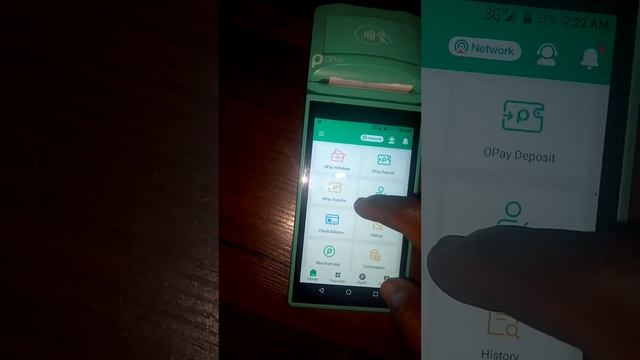 How to check your wallet balance on OPay Android smart POS смотреть онлайн
