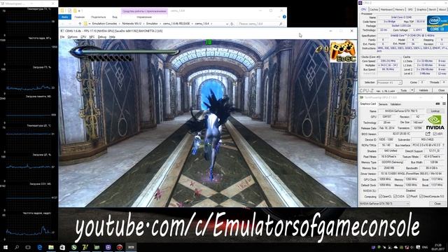 CEMU 1.6.4b Wii U Emulator - Bayonetta 2 (2014). Ingame. Big Test Part 3 #10 смотреть онлайн
