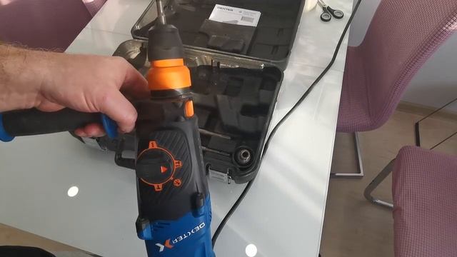 Тест Перфоратор Dexter 800H2-30.5 смотреть онлайн