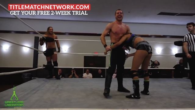 Ashley Vox & Delmi Exo (Sea Stars) vs Diamond Dogs | Intergender Tag Team Match смотреть онлайн