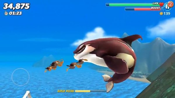Hungry Shark World - NEW Killer Whale Unlocked Bigger, Stronger & Faster - Android Gameplay 2020