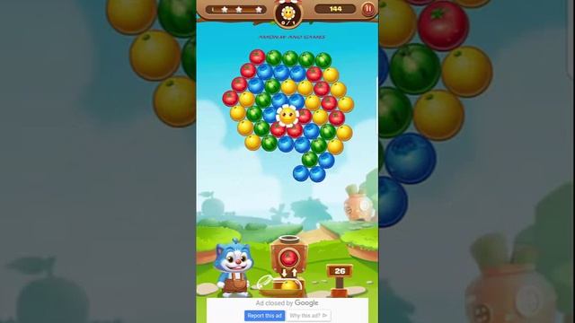 Shoot Bubble - Fruit Splash. levels 1-12. Android Gameplay 2018 смотреть онлайн